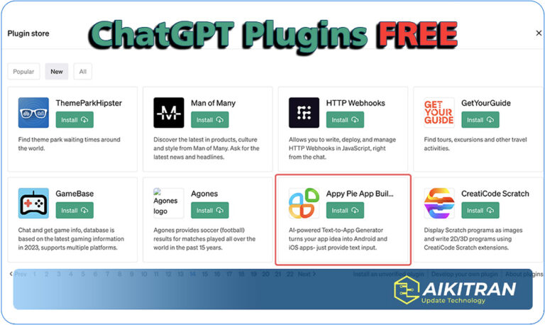 ChatGPT Plugins Free