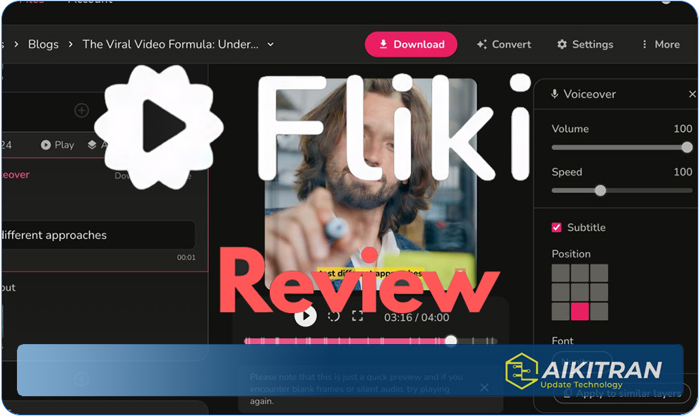 Fliki Review